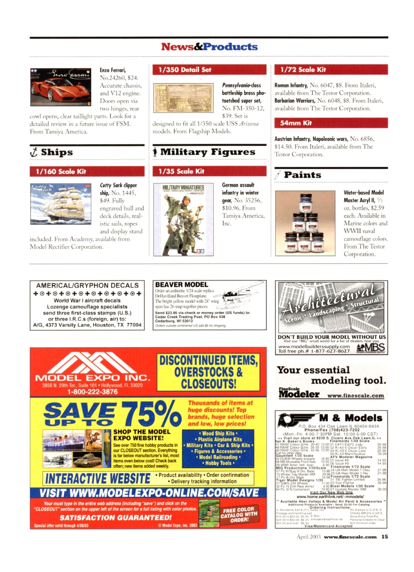 FineScale Modeler 2003-04 (Vol21-04)